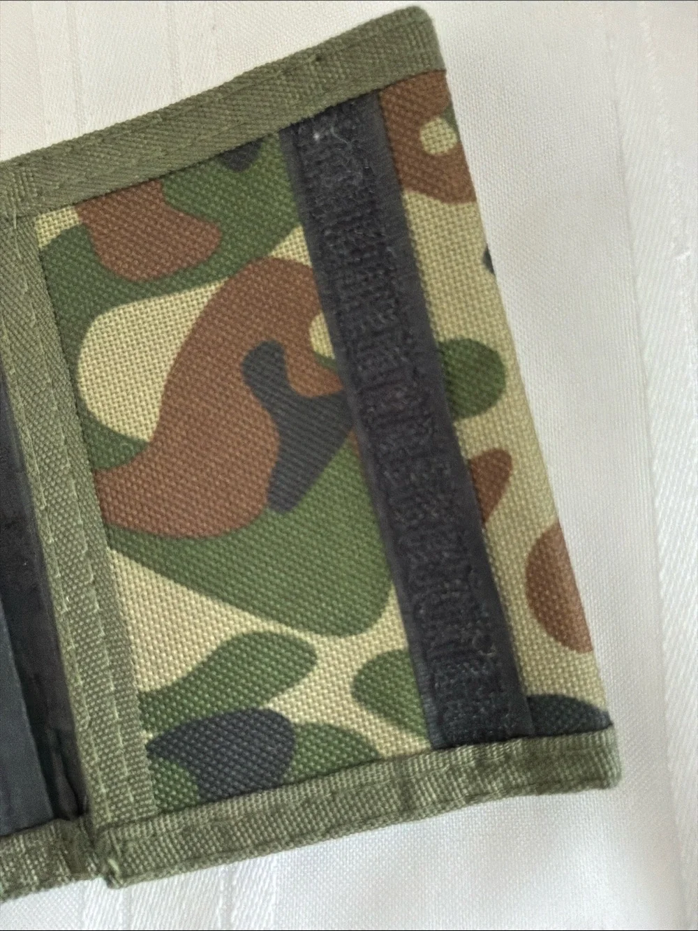 Camouflage Trifold Wallet - Green/Brown Camo